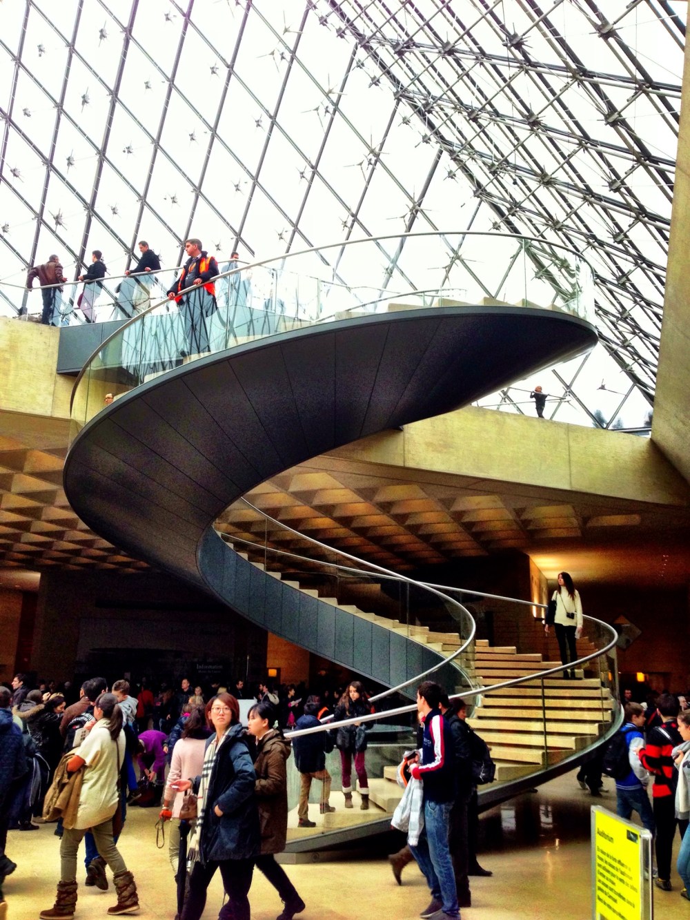 Inside the Louvre