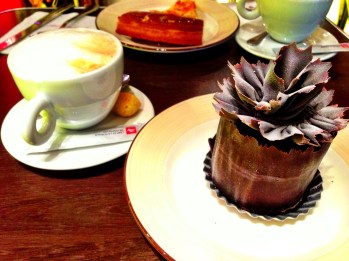 Beautiful chocolate dessert